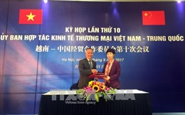 Quan hệ thương mại Việt Nam - Trung Quốc tiếp tục phát triển tích cực 